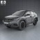 Honda CR-V US with HQ interior 2012 3d model