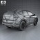 Honda CR-V US with HQ interior 2012 3d model