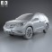 Honda CR-V US with HQ interior 2012 3d model