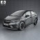 Honda Fit (Jazz) 2014 3d model