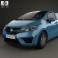 Honda Fit (Jazz) 2014 3d model