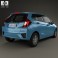 Honda Fit (Jazz) 2014 3d model