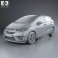 Honda Fit (Jazz) 2014 3d model