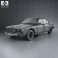 Jaguar XJ (Series 3) 1979 3d model