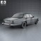 Jaguar XJ (Series 3) 1979 3d model
