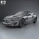 Jaguar XKR convertible 2011 3d model