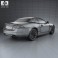 Jaguar XKR convertible 2011 3d model