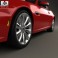 Jaguar XKR convertible 2011 3d model