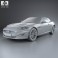 Jaguar XK convertible 2011 3d model