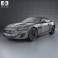 Jaguar XK coupe 2011 3d model