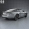 Jaguar XK coupe 2011 3d model