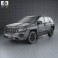 Jeep Compass 2013 3d model