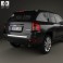 Jeep Compass 2013 3d model