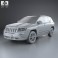 Jeep Compass 2013 3d model