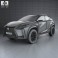 Lexus LF-NX 2013 3d model