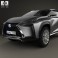 Lexus LF-NX 2013 3d model