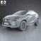 Lexus LF-NX 2013 3d model