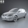 Mazda 3 hatchback 2003 3d model