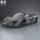 McLaren P1 2014 3d model