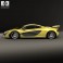 McLaren P1 2014 3d model