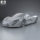 McLaren P1 2014 3d model