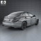 Mercedes-Benz C-Class (W205) sedan 2014 3d model
