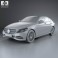 Mercedes-Benz C-Class (W205) sedan 2014 3d model