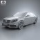 Mercedes-Benz S-Class (W222) Brabus 2014 3d model