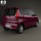 Mitsubishi eK Wagon 2013 3d model