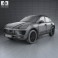 Porsche Macan S 2014 3d model
