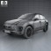 Porsche Macan Turbo 2014 3d model