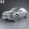 Porsche Macan Turbo 2014 3d model