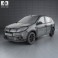 Renault Sandero GT Line with HQ interior 2012 3d model