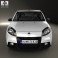 Renault Sandero GT Line with HQ interior 2012 3d model