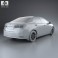 Toyota Corolla EU with HQ interior 2014 3d model