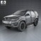 Toyota Fortuner with HQ interior 2013 3d model