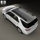 Toyota Fortuner with HQ interior 2013 3d model