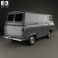 Ford E-Series Econoline Panel Van 1961 3d model