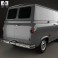 Ford E-Series Econoline Panel Van 1961 3d model