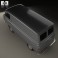 Ford E-Series Econoline Panel Van 1961 3d model