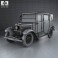 Austin 12/4 Taxi 1935 3d model