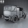 Austin 12/4 Taxi 1935 3d model