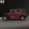 Austin 12/4 Taxi 1935 3d model