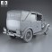 Austin 12/4 Taxi 1935 3d model