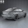 BMW 2 Series coupe (F22) 2014 3d model