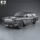 Buick Century Caballero wagon 1957 3d model