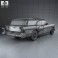 Buick Century Caballero wagon 1957 3d model