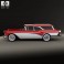 Buick Century Caballero wagon 1957 3d model