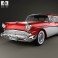 Buick Century Caballero wagon 1957 3d model