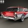Buick Century Caballero wagon 1957 3d model